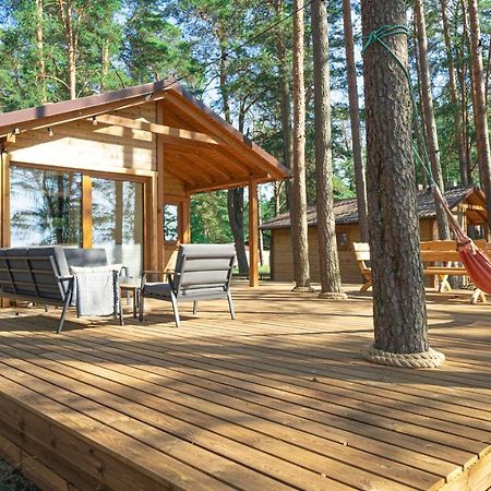 Sloneczny Domek Borsk Nr 2 I 15 - Nad Samym Jeziorem W Pierwszej Linii Exterior foto